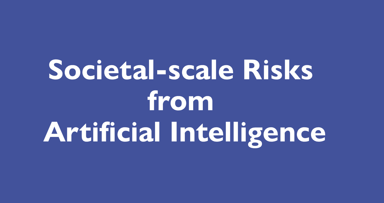 Societal scale Risks